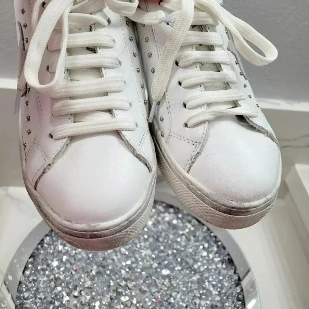 NWOT Steven Rubie-S Studded Star Sneakers
